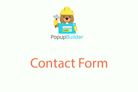 WordPress плагин Popup Builder Contact Form