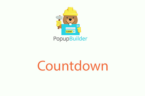 WordPress плагин Popup Builder Countdown
