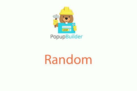 WordPress плагин Popup Builder Random