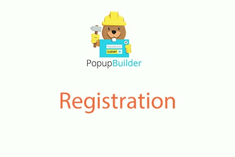 Popup Builder Registration