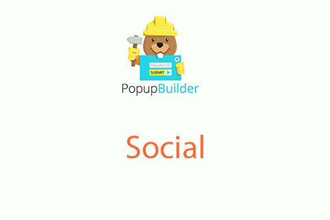 WordPress плагин Popup Builder Social