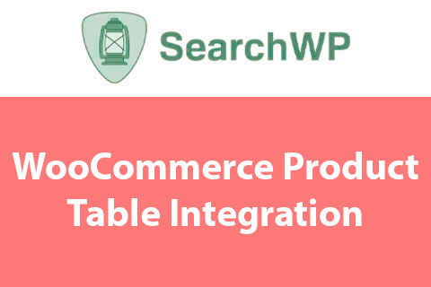 WordPress плагин SearchWP WooCommerce Product Table Integration