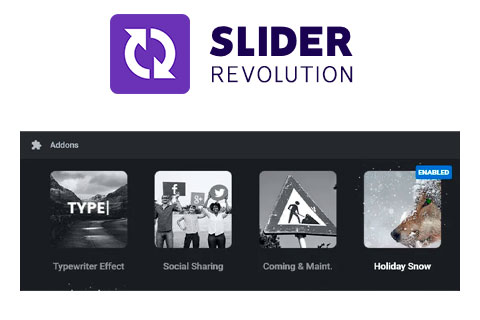 WordPress плагин Slider Revolution Holiday Snow
