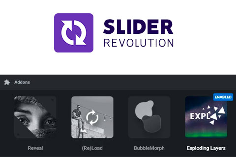 WordPress плагин Slider Revolution Exploding Layers