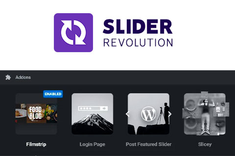 WordPress плагин Slider Revolution FilmStrip