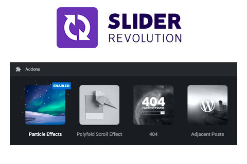 WordPress плагин Slider Revolution Particles Effect