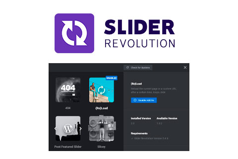 Slider Revolution URL Load