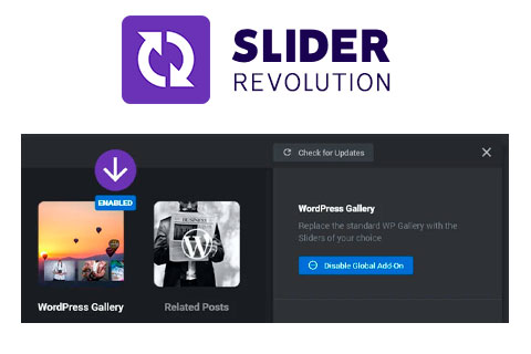 WordPress плагин Slider Revolution WP Gallery