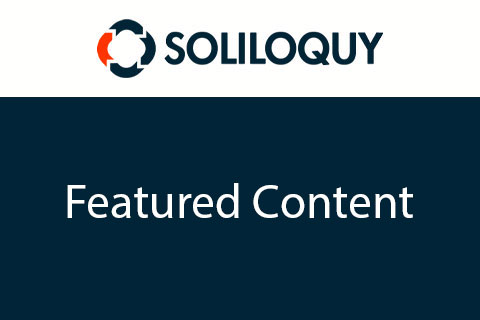 Soliloquy Featured Content