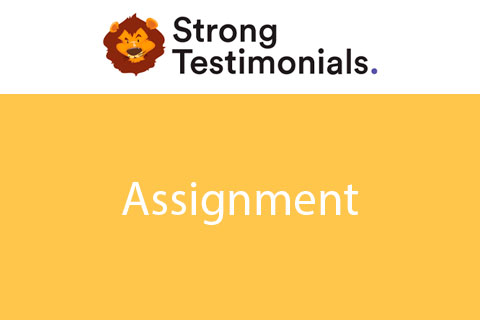 Strong Testimonials Assignment
