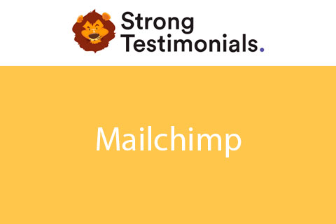 WordPress плагин Strong Testimonials Mailchimp