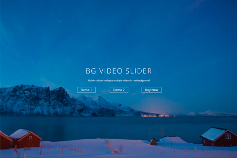 WordPress плагин Themify BG Video Slider