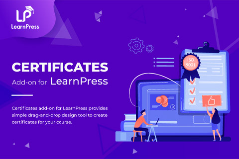 WordPress плагин LearnPress Certificates