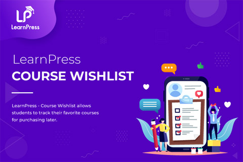 WordPress плагин LearnPress Course Wishlist