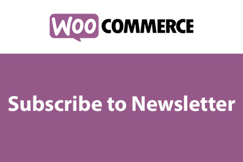 WordPress плагин WooCommerce Subscribe to Newsletter