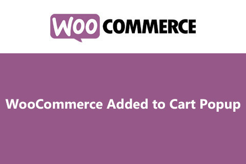 WooCommerce Added to Cart Popup