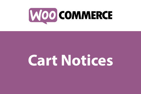 WordPress плагин WooCommerce Cart Notices