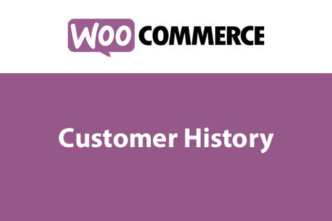 WordPress плагин WooCommerce Customer History