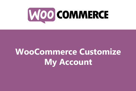 WooCommerce Customize My Account