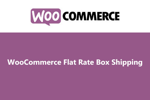 WordPress плагин WooCommerce Flat Rate Box Shipping