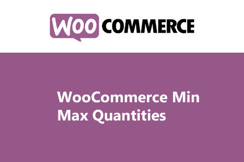 WooCommerce Min Max Quantities