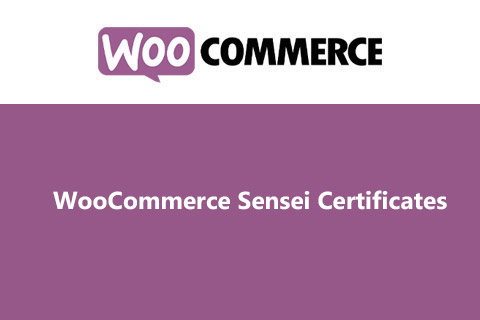 WordPress плагин WooCommerce Sensei Certificates