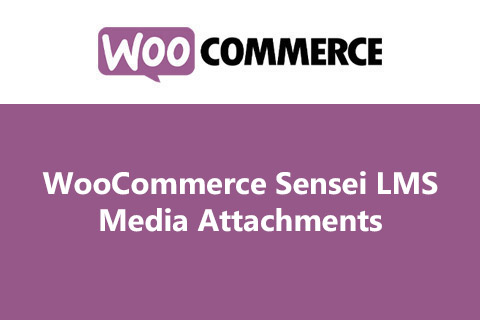 WordPress плагин WooCommerce Sensei LMS Media Attachments