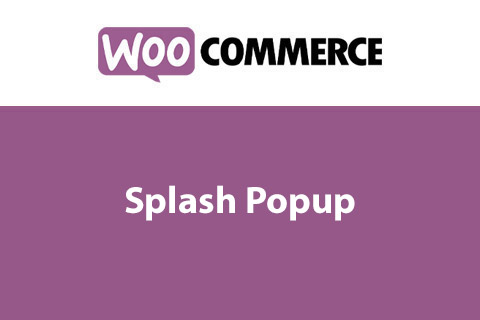 WooCommerce Splash Popup