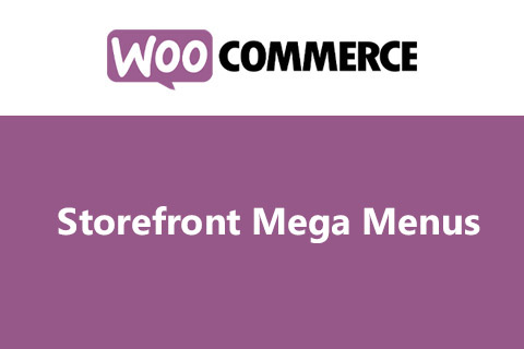 WooCommerce Storefront Mega Menus