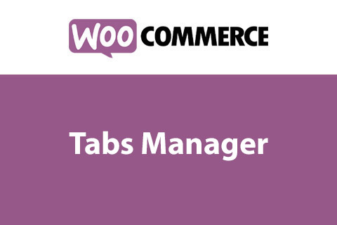 WooCommerce Tabs Manager