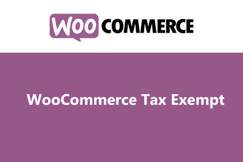 WooCommerce Tax Exempt