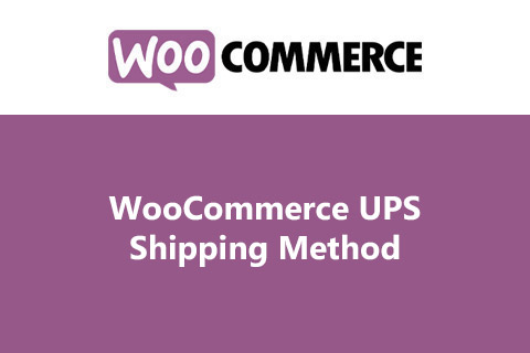 WordPress плагин WooCommerce UPS Shipping Method
