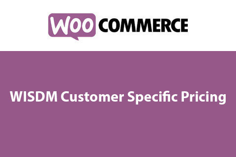 WISDM Customer Specific Pricing