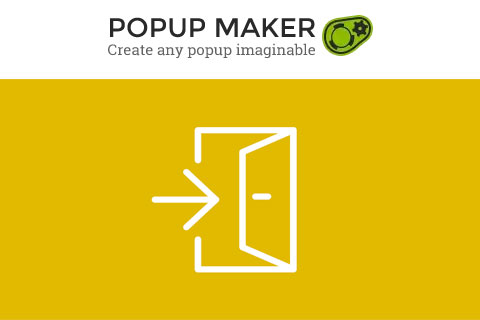 WordPress плагин Popup Maker Exit Intent Popups
