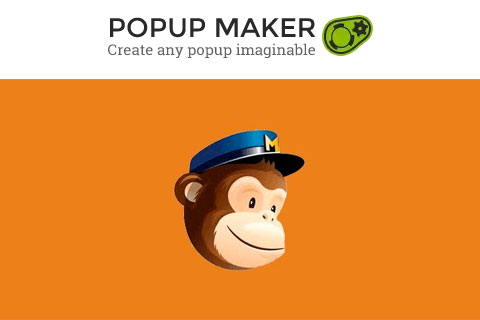 WordPress плагин Popup Maker MailChimp Integration