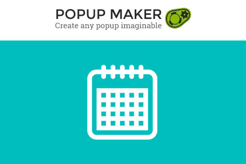 WordPress плагин Popup Maker Scheduling