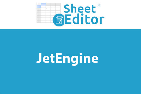 WP Sheet Editor JetEngine