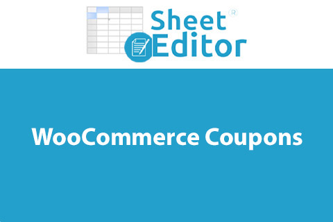 WP Sheet Editor WooCommerce Coupons