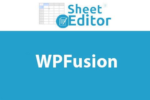 WP Sheet Editor WPFusion