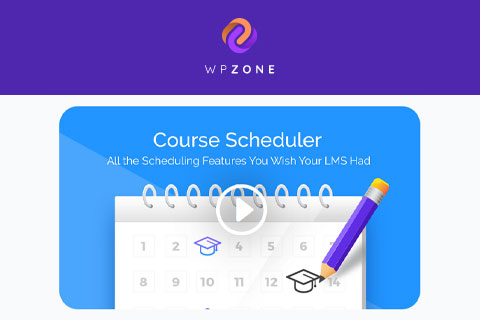 WordPress плагин Course Scheduler