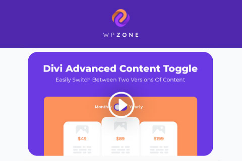 WordPress плагин Divi Advanced Content Toggle Module