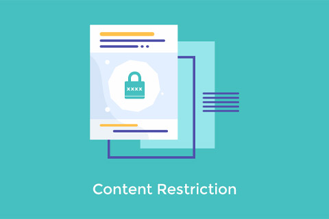 User Registration Content Restriction