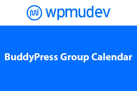 WordPress плагин BuddyPress Group Calendar