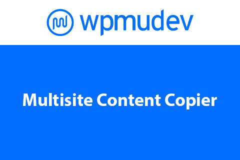 Multisite Content Copier