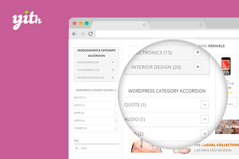 WordPress плагин YITH WooCommerce Category Accordion