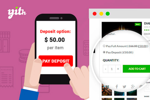 WordPress плагин YITH WooCommerce Deposits And Down Payments