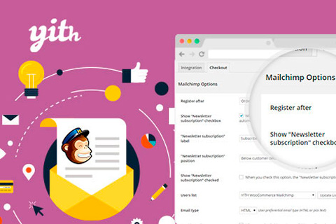 WordPress плагин YITH WooCommerce Mailchimp