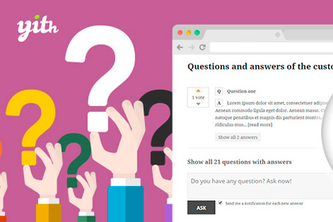 WordPress плагин YITH WooCommerce Questions And Answers