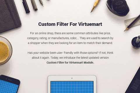 Joomla расширение Advance Product Filter For VirtueMart
