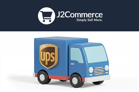 Расширение J2Store UPS Shipping Joomla расширение J2Store UPS Shipping